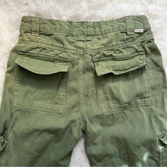 Billabong Green Cargo Pants - Picture 5 of 7